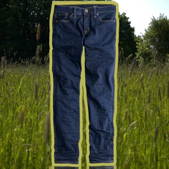 J. Crew ‘8” Toothpick Jean’ in “Classic Rinse” Size 27 - Picture 1 of 16